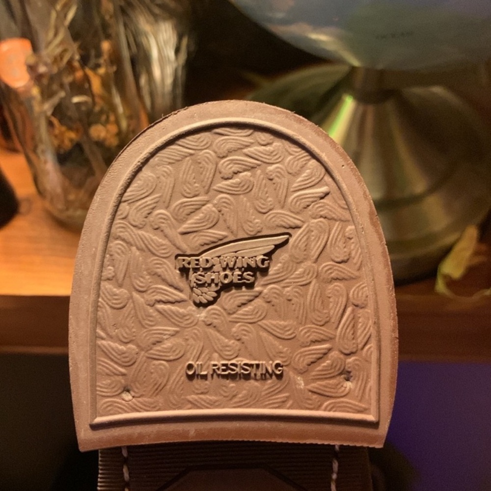 Red Wing Leather Boots, Heritage Silversmith in Copper Rough + Tough Leather - Picture 14 of 16